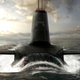 Illustration for article titled Astute Submarine Looks like a Whale, Never Needs Refuelling